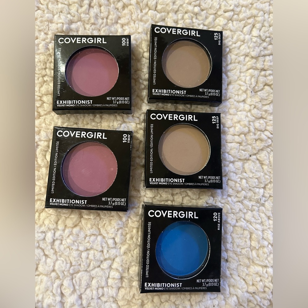 Bundle EyeShadow’s Palette’s & Single’s 16 items Revlon, Covergirl, Maybelline - Picture 4 of 5